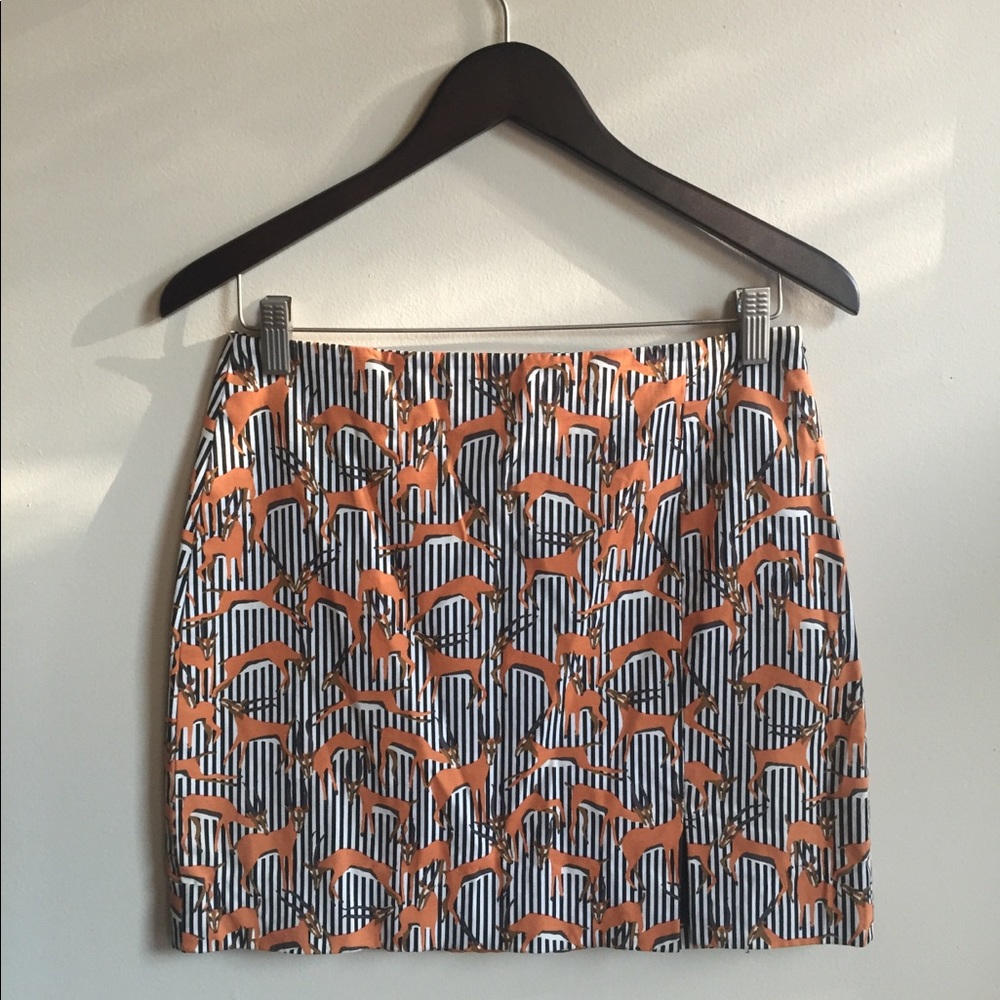 Kate Spade Saturday printed gazelle mini skirt 4